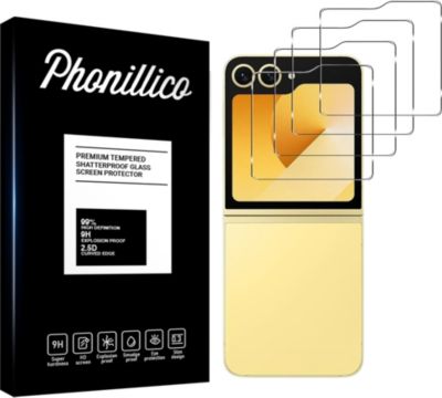 Protège écran PHONILLICO Samsung Galaxy Z Flip 6 - Verre trempé Protège écran PHONILLICO Samsung Galaxy Z Flip 6 - Verre trempé