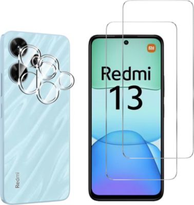 Pack PHONILLICO Xiaomi Redmi 13 4G / Redmi 13 5G - Verre Pack PHONILLICO Xiaomi Redmi 13 4G / Redmi 13 5G - Verre