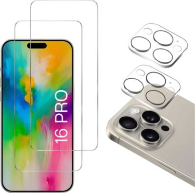 Pack PHONILLICO iPhone 16 Pro - Verre trempé