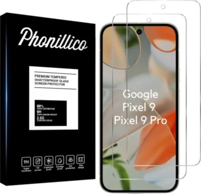 Protège écran PHONILLICO Google Pixel 9 / Pixel 9 Pro - Verre x2