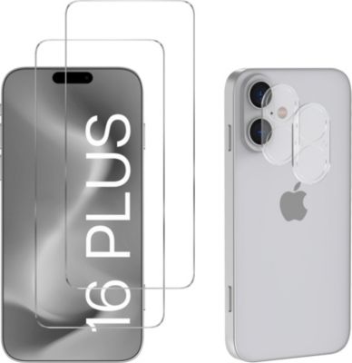 Pack PHONILLICO iPhone 16 Plus - Verre trempé