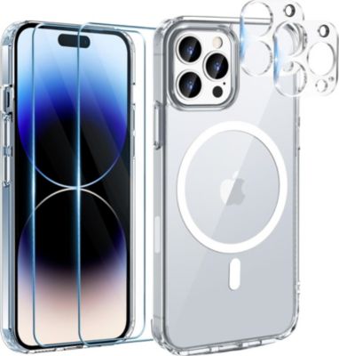 Pack PHONILLICO iPhone 16 Pro - Coque et verre trempé Pack PHONILLICO iPhone 16 Pro - Coque et verre trempé