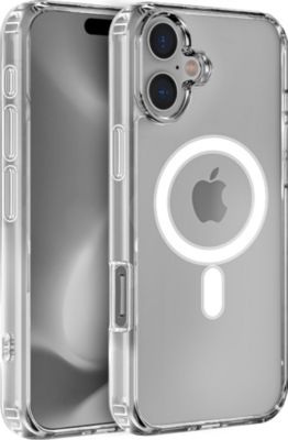 Coque PHONILLICO iPhone 16 - Silicone Souple Transparent Coque PHONILLICO iPhone 16 - Silicone Souple Transparent