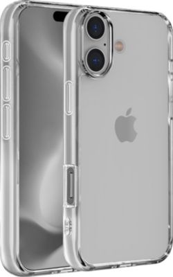 Coque PHONILLICO iPhone 16 - Silicone Souple Transparent Coque PHONILLICO iPhone 16 - Silicone Souple Transparent