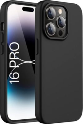 Coque PHONILLICO iPhone 16 Pro - Coque noir
