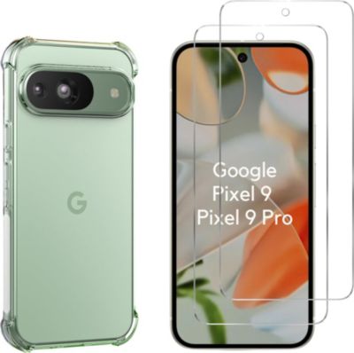 Pack PHONILLICO Google Pixel 9 /Pixel 9 Pro-Coque+Verre
