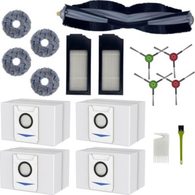 Kit de remplacement PHONILLICO Ecovacs Deebot X1 Omni/X1E Omni/T10Turbo Kit de remplacement PHONILLICO Ecovacs Deebot X1 Omni/X1E Omni/T10Turbo