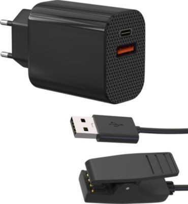 Chargeur + câble PHONILLICO Garmin Forerunner 30/35/230/235/630/645