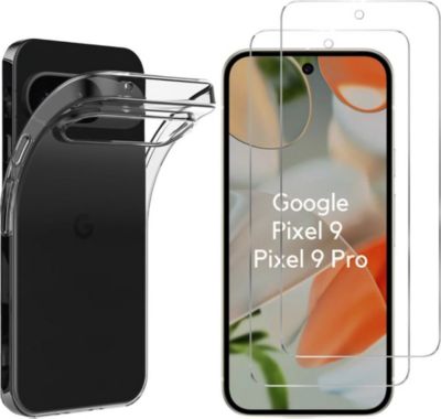 Pack PHONILLICO Google Pixel 9 /Pixel 9 Pro-Coque+Verre