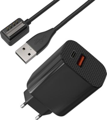 Chargeur + câble PHONILLICO Suunto 9/9 Baro/D5/EON Core/Spartan