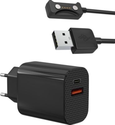 Chargeur + câble PHONILLICO Polar Pacer/Ignite 3/Vantage V3