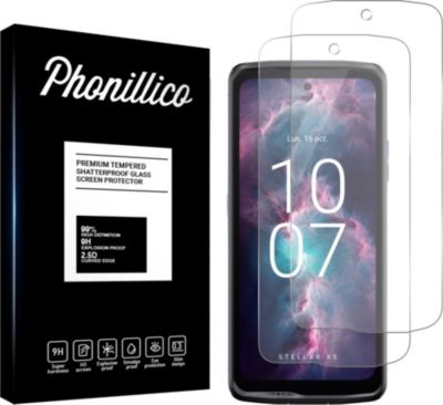 Protège écran PHONILLICO Crosscall Stellar X5 - Verre trempé x2