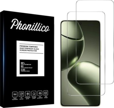 Protège écran PHONILLICO Xiaomi 14T / 14T PRO - Verre trempé x2