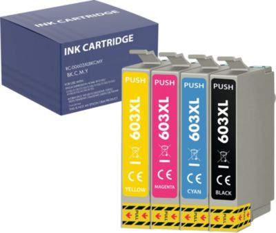 Cartouche d'encre PHONILLICO 603XL Pour Epson WF Expression Home
