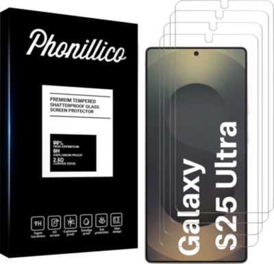 Protège écran PHONILLICO Samsung Galaxy S25 ULTRA - Verre trempé