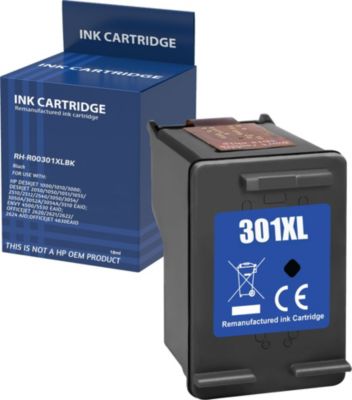 Cartouche d'encre PHONILLICO 301XL Noir Pour HP DeskJet Envy