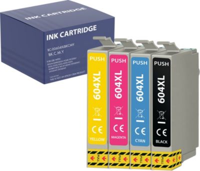 Cartouche d'encre PHONILLICO 604XL Pour Epson WF Expression Home