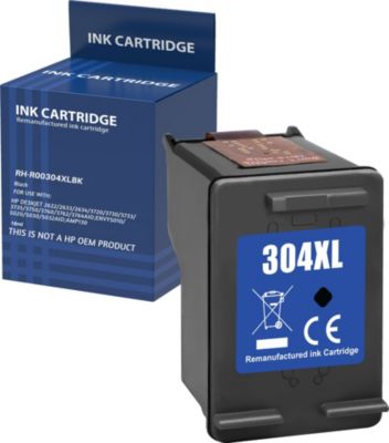 Cartouche d'encre PHONILLICO 304XL Noir Pour HP DeskJet Envy