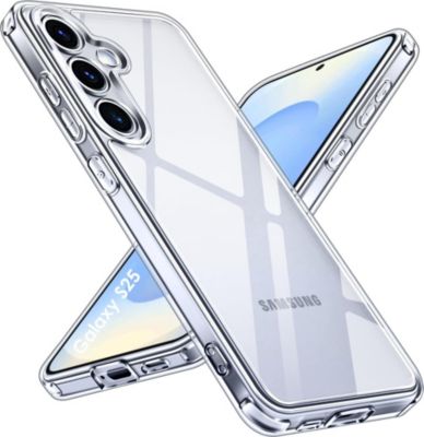 Coque PHONILLICO Samsung Galaxy S25 - TPU Transparent Coque PHONILLICO Samsung Galaxy S25 - TPU Transparent