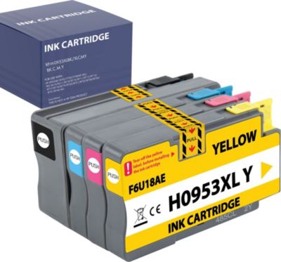 Cartouche d'encre PHONILLICO 953XL Pour HP Officejet Pro Pack 4 NCMY