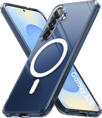 Coque PHONILLICO Samsung Galaxy S25 - Cercle magnétique Coque PHONILLICO Samsung Galaxy S25 - Cercle magnétique