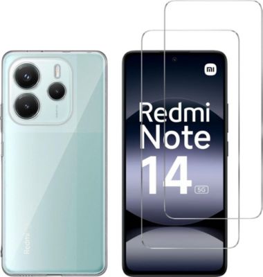 Pack PHONILLICO Xiaomi Redmi Note 14 5G - Coque + Verre
