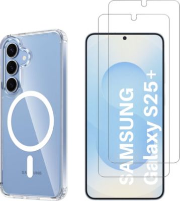 Pack PHONILLICO Samsung Galaxy S25 PLUS - Coque + Verre