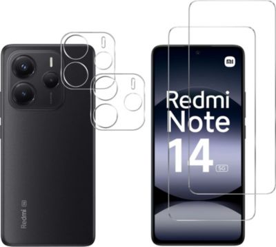 Pack PHONILLICO Xiaomi Redmi Note 14 5G - Verre trempé