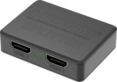 Adaptateur HDMI PHONILLICO Splitter HDMI 1 entrée 2 sorties 4K UHD