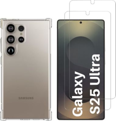 Pack PHONILLICO Samsung Galaxy S25 ULTRA - Coque + verre