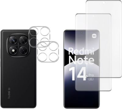 Pack PHONILLICO Xiaomi Redmi Note 14 PRO 5G - Verre Pack PHONILLICO Xiaomi Redmi Note 14 PRO 5G - Verre