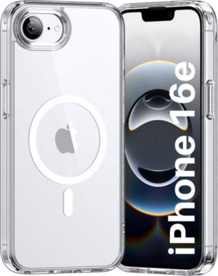 Coque PHONILLICO iPhone 16e - TPU cercle magnétique