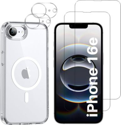 Pack PHONILLICO iPhone 16e - Coque + Verres trempé