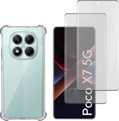 Pack PHONILLICO Xiaomi Poco X7 5G - Coque + Verre trempé