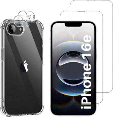 Pack PHONILLICO iPhone 16e - Coque + Verre trempé