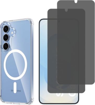 Pack PHONILLICO Samsung Galaxy S25 -Coque + Verre trempé Pack PHONILLICO Samsung Galaxy S25 -Coque + Verre trempé