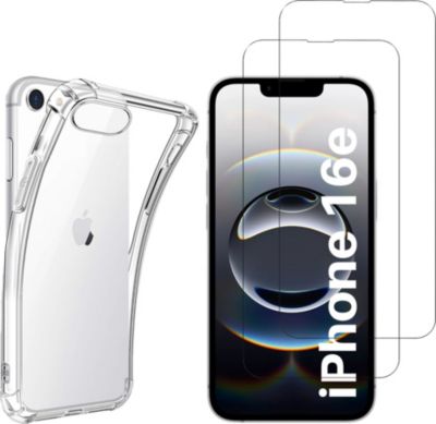 Pack PHONILLICO iPhone 16e - Coque + 2 Verres trempé