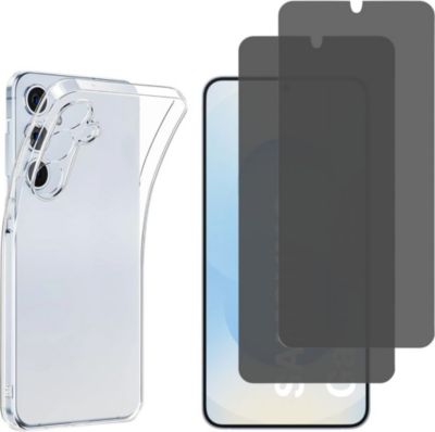 Pack PHONILLICO Samsung Galaxy S25 -Coque + Verre trempé Pack PHONILLICO Samsung Galaxy S25 -Coque + Verre trempé