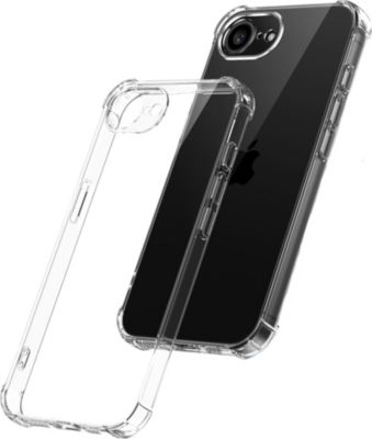 Coque PHONILLICO iPhone 16e - Antichoc Transparent