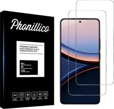 Protège écran PHONILLICO Xiaomi Poco F7 ULTRA 5G -Verre trempé x2 Protège écran PHONILLICO Xiaomi Poco F7 ULTRA 5G -Verre trempé x2