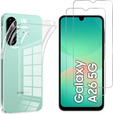 Pack PHONILLICO Samsung Galaxy A26 5G - Coque + Verre Pack PHONILLICO Samsung Galaxy A26 5G - Coque + Verre