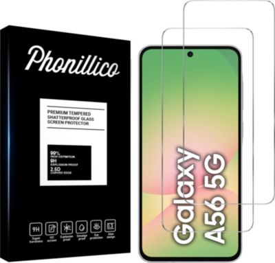Protège écran PHONILLICO Samsung Galaxy A56 5G - Verre trempé x2