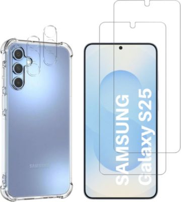 Pack PHONILLICO Samsung Galaxy S25 - Coque+Verre trempé Pack PHONILLICO Samsung Galaxy S25 - Coque+Verre trempé