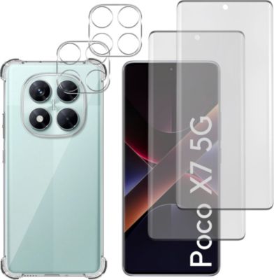 Pack PHONILLICO Xiaomi Poco X7 5G - Coque + Verre trempé