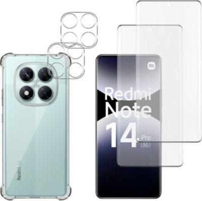 Pack PHONILLICO Xiaomi Redmi Note 14 Pro 5G -Coque+Verre