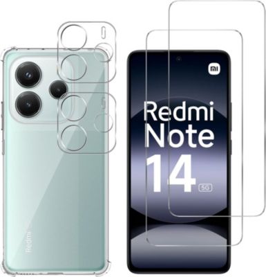Pack PHONILLICO Xiaomi Redmi Note 14 5G - Coque + Verre
