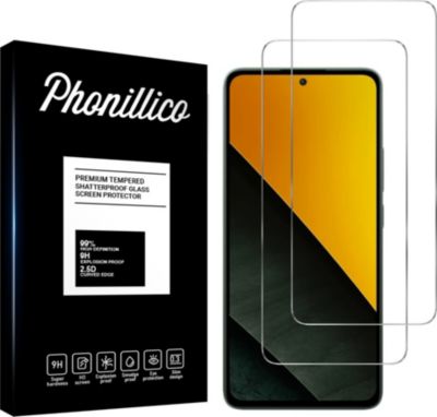 Protège écran PHONILLICO Xiaomi Poco M7 Pro 5G - Verre trempé x2