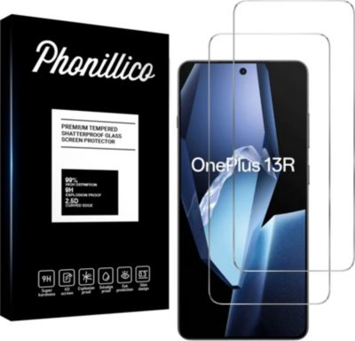 Protège écran PHONILLICO OnePlus 13R - Verre trempé x2