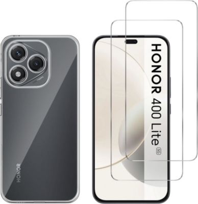 Pack PHONILLICO Honor 400 Lite 5G - Coque + Verre trempé