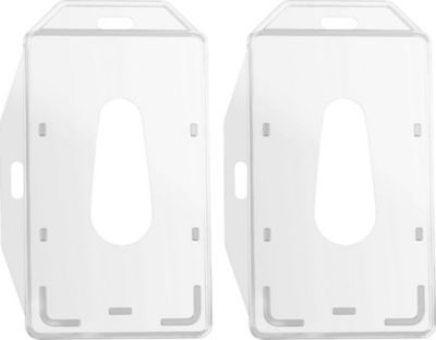 PHONILLICO Porte Badge/Carte Plastique Rigide x2